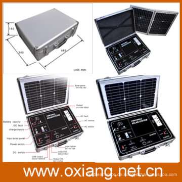 2015 Oxiang-SP500A heißer Verkauf tragbarer Solar-Kit-Generator mit 38W Sonnenkollektoren